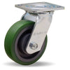 Hamilton Whirlaway 5-Inch Swivel Caster - 700 lbs Load Capacity, 1.5" Wide Duralast Polyurethane Wheel, 3/4" Straight Roller Bearing - Industrial Strength Cast Iron Hamilton