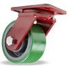 S-ZFFM-63DB Hamilton Spinfinity Kingpinless Swivel Caster - 6x3 Duralast (95A) Wheel with Sealed Precision Bearings - Maintenance-Free Hamilton