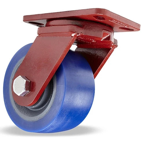 Hamilton Spinfinity S-ZFFM-63EGB Kingpinless Swivel Caster - 6"x3" Ergo-Glide XT Wheel, Maintenance-Free ZFFM Series Hamilton