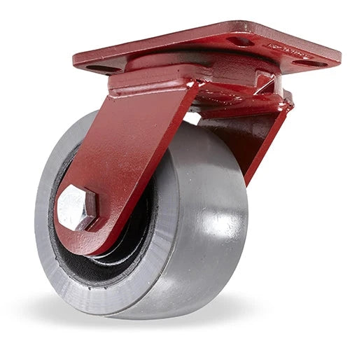Hamilton Spinfinity ZFFM Series 6x3" DuraGlide Wheel Swivel Caster - Maintenance-Free Kingpinless with Sealed Precision Bearings Hamilton