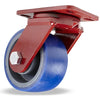 S-ZFFM-63SPB Hamilton Spinfinity Kingpinless Swivel Caster - 6x3" Ergo-Glide Wheel (80A) - Maintenance-Free with Sealed Precision Bearings Hamilton