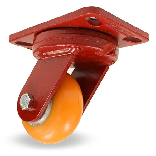 S-ZFHS-42EMB Hamilton Spinfinity Maintenance-Free Kingpinless ZFHS Series Swivel Caster | 4" x 2" Ergo-Tech Wheel (87A Hardness) | 3/4" Sealed Precision Ball Bearings | High-Performance & Durable Caster Wheel for Industrial Applications Hamilton