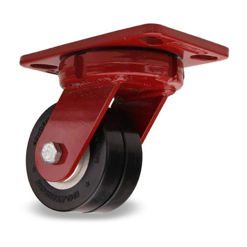 S-ZFHS-4SWF70D Hamilton Spinfinity - Maintenance-Free Kingpinless ZFHS Swivel Caster with 4x2 UltraGlide Twin Wheel & 3/4 Precision Ball Bearings Hamilton