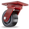Durable S-ZFHS-5DB70 Hamilton Spinfinity Swivel Caster with 5" x 2" Duralast XC (70D) Wheel - Maintenance-Free Kingpinless Design with Sealed Precision Ball Bearings Hamilton
