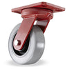 S-ZFHS-6GB95 Hamilton Spinfinity Maintenance-Free Kingpinless Swivel Caster | ZFHS Series | 6" x 2" DuraGlide Wheel (95A) | 3/4" Sealed Precision Ball Bearings Hamilton
