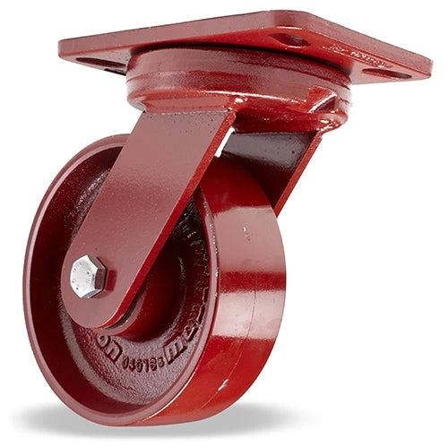 Hamilton Spinfinity S-ZFHS-6MB: Industrial-Grade, Maintenance-Free Kingpinless Swivel Caster with 6x2 Cast Iron Wheel Hamilton