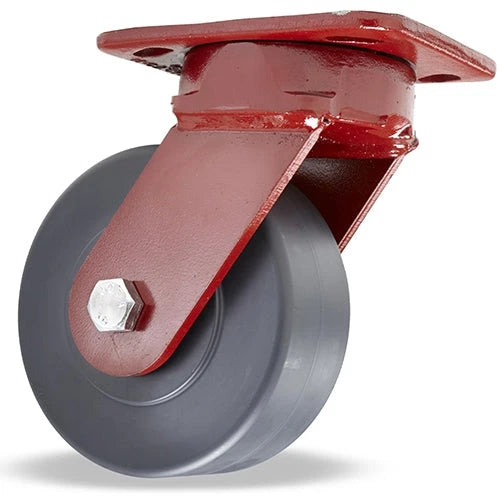 Hamilton Spinfinity Maintenance-Free Kingpinless ZFWH Series Swivel Caster with 5" x 2" Nylast High Performance Cast Nylon Wheel with 1/2" Sealed Precision Ball Bearings Hamilton