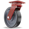 Hamilton Spinfinity Maintenance-Free Kingpinless ZFWH Series Swivel Caster with 8" x 2" Duralast XC (70D) Wheel with 1/2" Sealed Precision Ball Bearings Hamilton