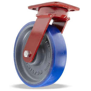 Hamilton S-ZFWH-8SPB 8" x 2" Ergo-Glide Swivel Kingpinless Caster – 1200 lb