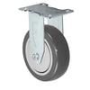 Durastar Light Medium Duty S24 Series - 5" x 1-1/4" Polyurethane on Polyolefin Rigid Caster - 325 lb Capacity, Choose Stainless Top Plate Option Durastar