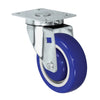 Durastar Light Medium Duty S24 Series - 4" x 1-1/4" Polyurethane on Polyolefin - 300 lb Capacity, Choose Stainless Top Plate Option Durastar