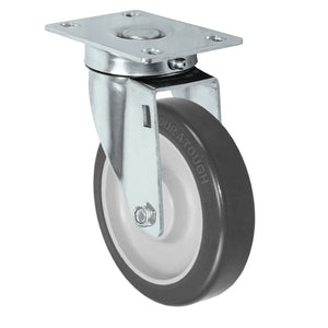 4" x 1-1/4" Polyurethane Polyolefin Stainless Caster – 300 lb