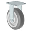 6" x 2" Thermoplastic Rubber Rigid Stainless Caster – 500 lb | CasterHQ