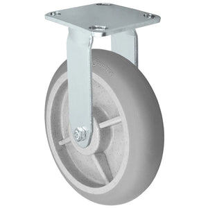 8" x 2" Duratek Donut Rigid Stainless Caster – 675 lb