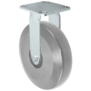 8" x 2" Polyurethane on Nylon Rigid Stainless Caster – 1250 lb