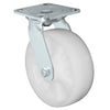 Durastar Medium Heavy Duty S30 Series - 6" x 2" Nylon Swivel Caster - 1200 lb Capacity, & 4" x 4-1/2" Stainless Top Plate Durastar