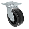Durastar Medium Heavy Duty S34 Series - 5" x 2" Phenolic Swivel Caster - 1000 lb Capacity, & 4" x 4-1/2" Stainless Top Plate Durastar