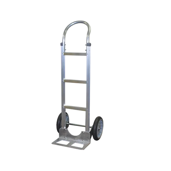 S502 – Standard Capacity Hand Truck – Loop Handle w/ 10″ Balloon Cushion Wheels (A1-B10-C12-D15)