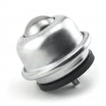 SBT 1-1/2 CS/SS Stainless Steel Ball Transfers - 250 lbs Load Capacity, Durable Carbon Steel Housing Hudson Bearings