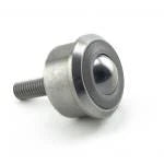 SHDBT 1-3/16 CS/SS Stainless Steel Ball Transfer - 750 lbs Load Capacity, Carbon Steel Housing for Industrial Use Hudson Bearings