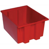 SNT190 6 PC-Genuine Stack and Nest Totes - Heavy-Duty Storage Solution in Multiple Colors Quantum