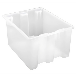SNT190 6 PC-Genuine Stack and Nest Totes - Heavy-Duty Storage Solution in Multiple Colors Quantum