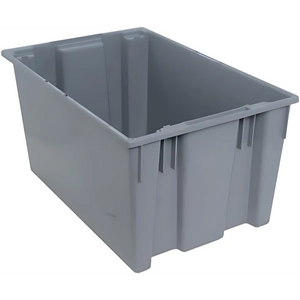SNT300 3 PC-Genuine Stack and Nest Tote - Heavy-Duty Storage Container Quantum