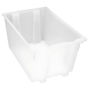 SNT300 3 PC-Genuine Stack and Nest Tote - Heavy-Duty Storage Container Quantum