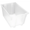 SNT300 3 PC-Genuine Stack and Nest Tote - Heavy-Duty Storage Container Quantum