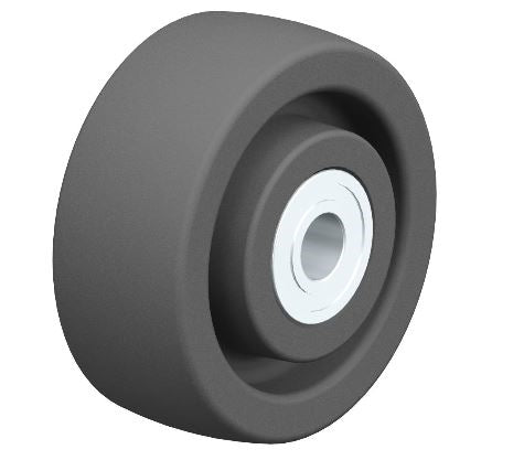 BLICKLE 5" x 2" Nylon Wheel with 1650 lb Load Capacity and Ball Bearing Blickle