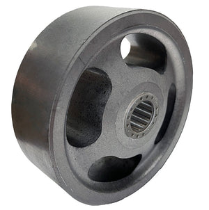 4" x 1-1/2" Steel Industrial Replacement Wheel – 600 lb