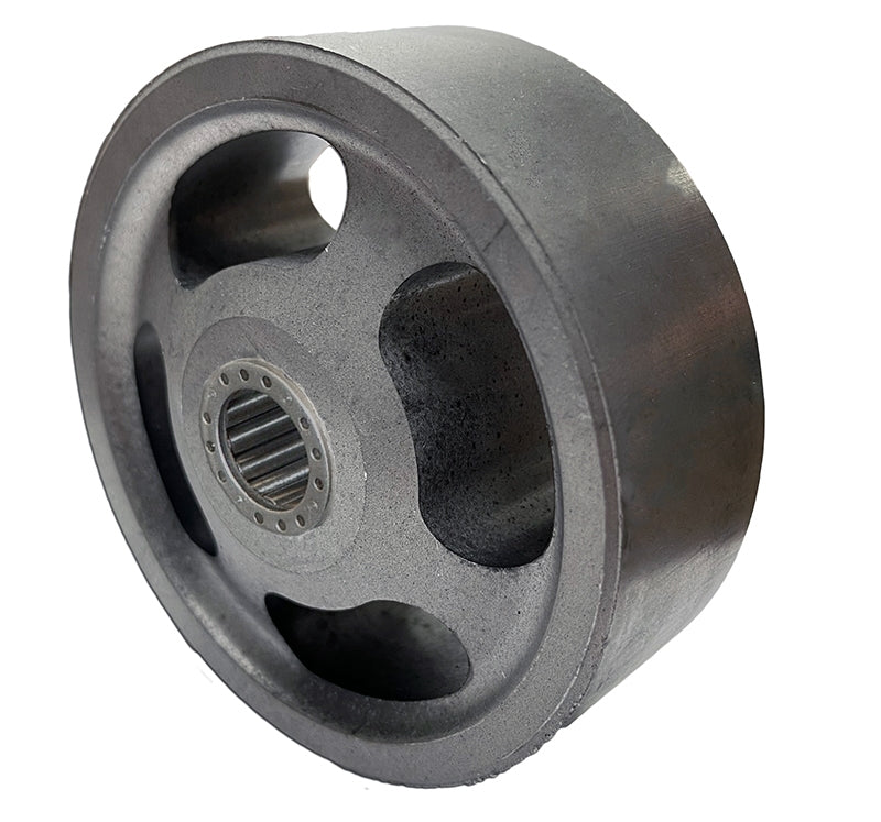 4" X 1-1/2" STEEL WHEEL W/ 1/2" Roller Bearing | 600 LBS CAPACITY| MADE IN USA madeusa