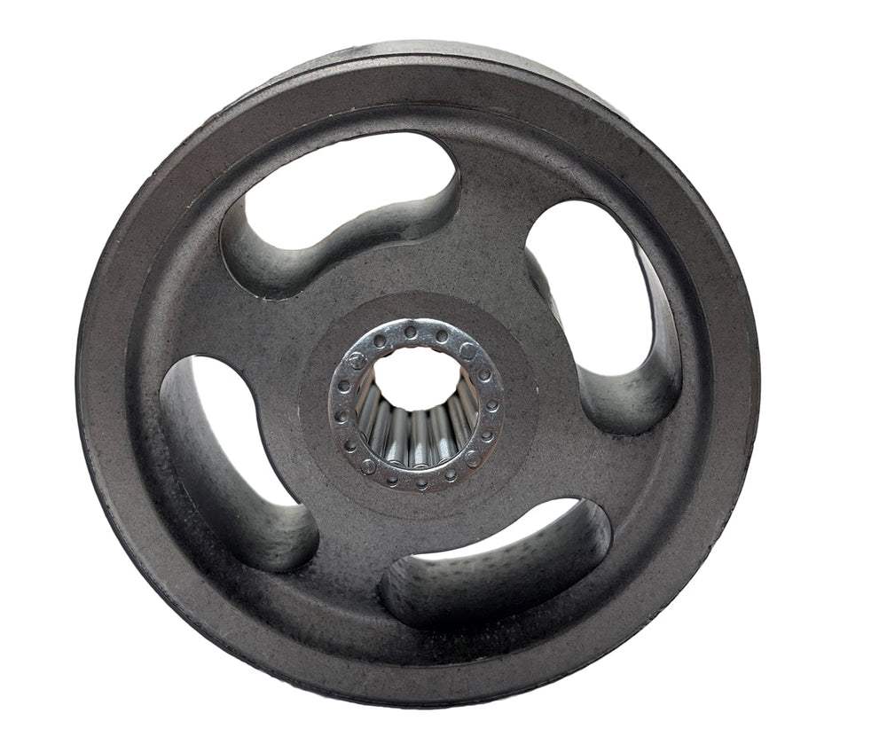 4" X 1-1/2" STEEL WHEEL W/ 1/2" Roller Bearing | 600 LBS CAPACITY| MADE IN USA madeusa