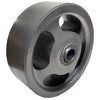 4" X 1-1/2" STEEL WHEEL W/ 1/2" Roller Bearing w/ 3/8" Spanner Bushing | 600 LBS CAPACITY| MADE IN USA madeusa