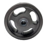 4" X 1-1/2" STEEL WHEEL W/ 1/2" Roller Bearing w/ 3/8" Spanner Bushing | 600 LBS CAPACITY| MADE IN USA madeusa