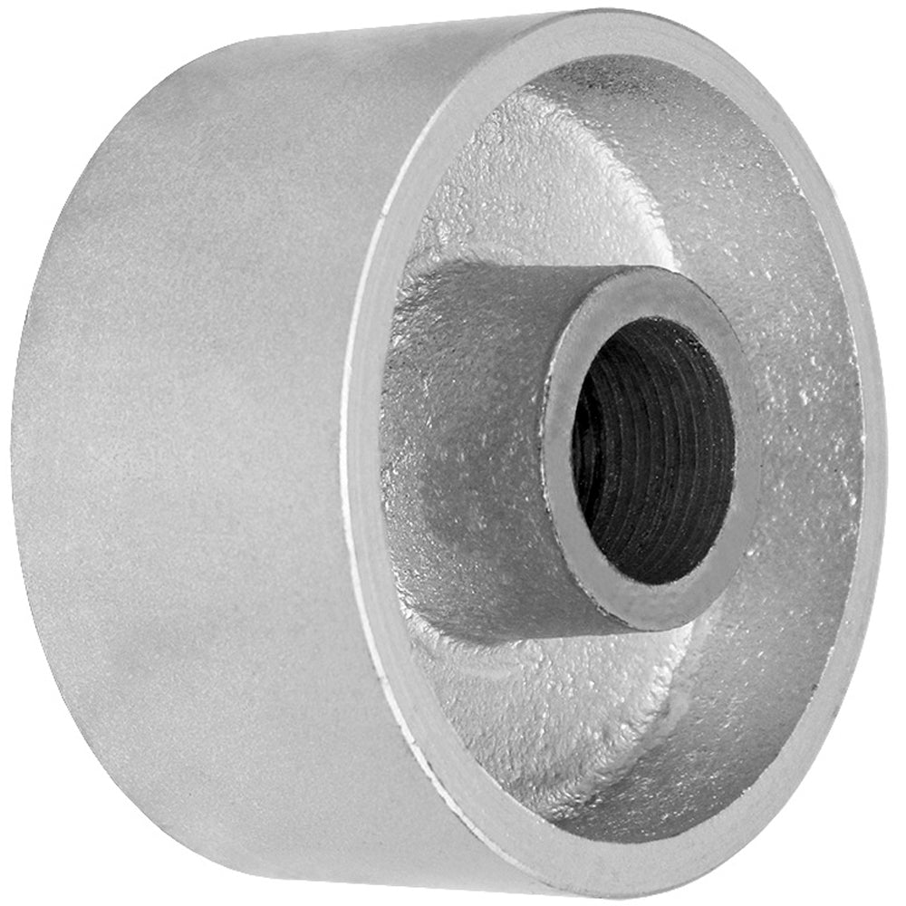 4" X 2" GRAY IRON SEMI STEEL WHEEL - 700 LBS CAPACITY CasterHQ