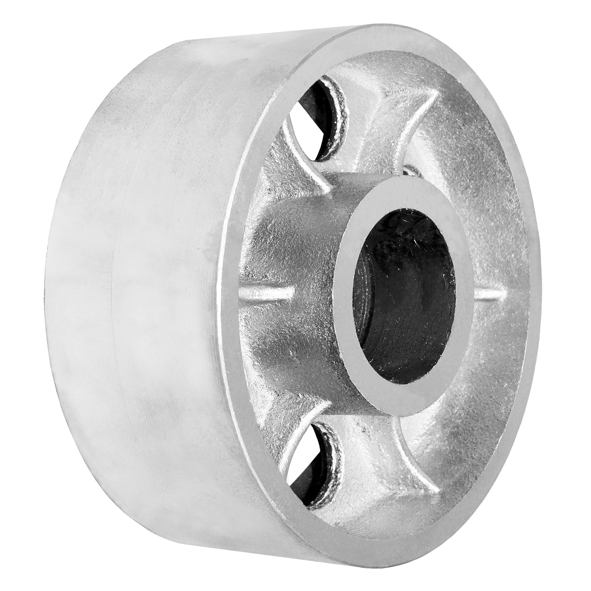 6" X 3" GRAY IRON SEMI STEEL WHEEL - 2,500 LBS CAPACITY CasterHQ