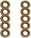 Steel on Neoprene Flat Washers | 3/4" I.D. x 1-3/16" O.D. - PACK OF 10 150-LOGO
