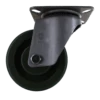 T20P2431NGF Stainless Steel Caster - 4x1.5" High Temp Green Wheel, Quad X Precision Bearings - Durable & Versatile Mounting P&H Casters