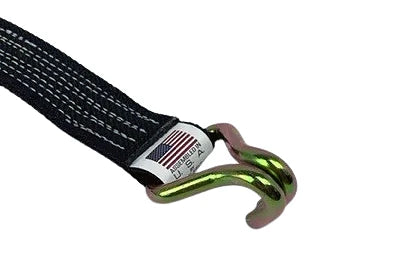 Premium 8-Point Tie Down Kit with Durable Wire Double J-Hooks CasterHQ