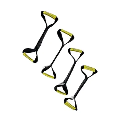 Premium 8-Point Tie Down Kit with Durable Wire Double J-Hooks CasterHQ