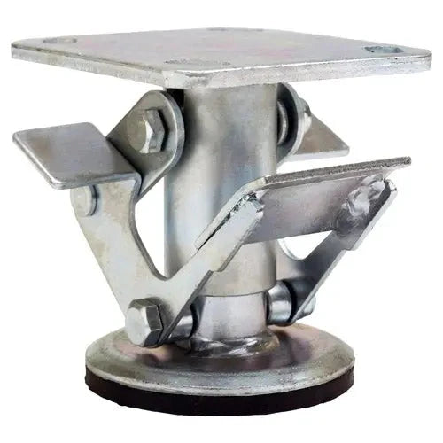 TL-4J Hamilton Floor Truck Lock for 4" Wheels - 5 5/8" Extended, 4 5/8" Retracted - 900 lbs. Capacity Hamilton