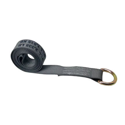 2" x 8' Diamond Weave Lasso Strap with D-Ring TOW-100WDR-DW - High Strength, 3,333 lbs Load Capacity SAFE 'N SECURE LLC