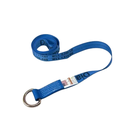 TOW-120WDR-DW - 2" x 10' Lasso Strap w/ Wire D-Ring-BEST: High Load Capacity Towing Equipment for Heavy-Duty Tasks SAFE 'N SECURE LLC