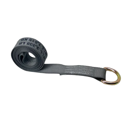 TOW-120WDR-DW - 2" x 10' Lasso Strap w/ Wire D-Ring-BEST: High Load Capacity Towing Equipment for Heavy-Duty Tasks SAFE 'N SECURE LLC
