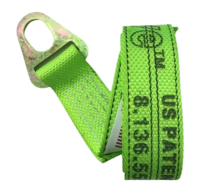 Chevron Wheel Lift Strap - 10 ft Diamond Weave Tow Strap, 3,333 lbs Load Capacity - Zinc-Plated Hook SAFE 'N SECURE LLC