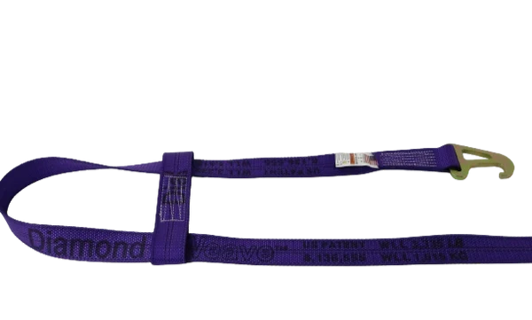 TOW-2X10JERR-DW Wheel Lift Straps for Jerr-Dan MPL - 10 ft, 3,333 lbs Load Capacity, DIAMOND WEAVE - Professional Towing Equipment SAFE 'N SECURE LLC