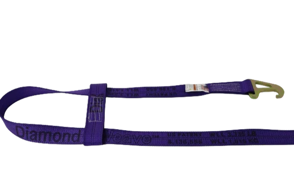 TOW-2X10JERR-DW Wheel Lift Straps for Jerr-Dan MPL - 10 ft, 3,333 lbs Load Capacity, DIAMOND WEAVE - Professional Towing Equipment SAFE 'N SECURE LLC