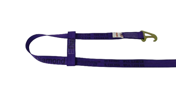 TOW-2X10JERR-DW Wheel Lift Straps for Jerr-Dan MPL - 10 ft, 3,333 lbs Load Capacity, DIAMOND WEAVE - Professional Towing Equipment SAFE 'N SECURE LLC