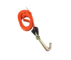 High-Strength Tow Strap with Mini J Hook - 2" x 10' Polyester Webbing, 3,333 lbs Load Capacity - Ideal for Towing & Recovery SAFE 'N SECURE LLC